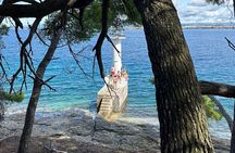 From Zadar: Island-Hopping Speedboat Tour with Drinks