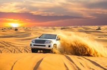 Premium Desert Safari with Live BBQ Dinner and Camel Ride Tour