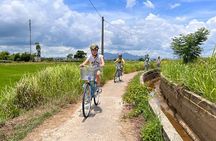 HOI AN Biking Vegetable Village, Basket Boat, Coconut Forest