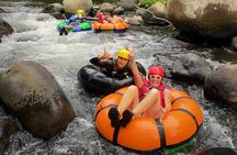 La leona waterfall hike & river tubing combo tour 