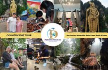 Countryside Tour Waterfall, Hot Springs & Batu Caves With Lunch