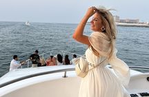 Dubai Marina 2 Hour Sunset Yacht Tour with Alcoholic Drinks