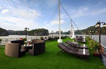 Halong Pandora 5 Star Cruise 2D1N-All Inclusive, cave, transfer