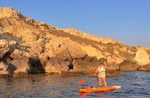 SUP Sunset Paddling to Ta Marija Caves