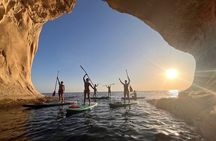 SUP Sunset Paddling to Ta Marija Caves