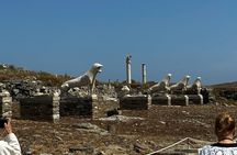 Private Cruise with Handmade Antique Boat around Mykonos-Full Day
