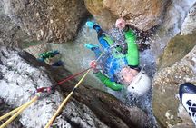 Canyoning "Summerrain" - fullday Canyoning Tour also for beginner