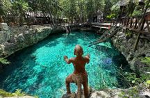 Kaan Luum Lagoon 3 Cenotes Tour from Cancun and Playa del Carmen