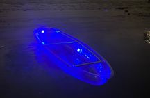 Night kayaking in Dubai with Burj Khalifa views