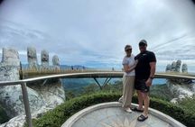 GOLDEN BRIDGE &MARBLE MOUNTAIN-AM PHU CAVE(Hell Cave)Private Tour
