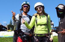 Paragliding in Medellin.