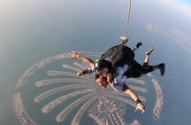 Skydive Over The Palm with Private Transportation