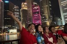 Private Tour Singapore Nighttime sightseeing + River Cruise(Max6)