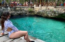 Discover 3 Cenotes, 1 Lagoon! from Cancun 