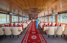 Dragon King Cruise 6 Hours Boat Tour Visit Halong Bay FROM Harbor