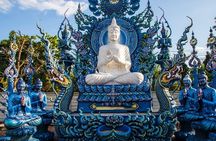 Chiang Rai White Temple Blue Temple and Hill Tribe Village Tour 
