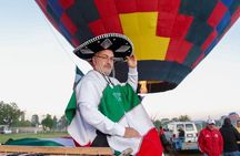 Transportation and Hot Air Balloon Flight Teotihuacán