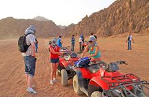 Exploring Hurghada and Mountain Views on a Sunset Quad Tour