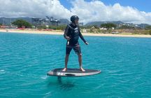 Group of 2 + mid length eFoil experience Honolulu HAWAII 