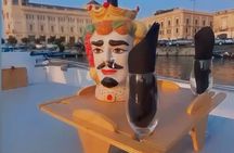 Syracuse: Boat tour with Aperitif 2 hours 