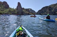 Kayaking and Paddle Boarding on Saguaro Lake