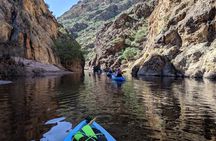 Kayaking and Paddle Boarding on Saguaro Lake