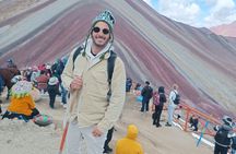 Majestic and natural Mountain of Colors of Cusco, Peru