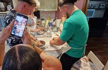 Cooking class in a garden: handmade pasta