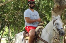 Horseback Riding Cenote, Zipline.Transportation & Tequila Tasting