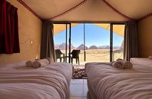 Full-Day Jeep Tour & Sleep in Luxury Tent with private Bathroom