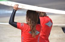 Group Longboard Surf Lesson in Lanzarote
