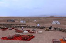 Camel Ride Day Trip in Desert Agafay and Atlas Mountains