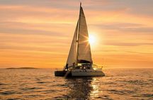 Full Day Private Catamaran Adventure in Ile Aux Cerfs