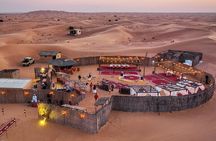 Full Day Desert Safari with Camp Access, Buffet Dinner,Camel Ride
