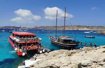 Golden Comino Escape to Blue Lagoon round trip ferry from Sliema
