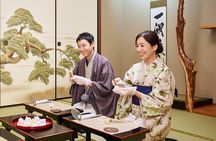 Sweets Making & Kimono Tea Ceremony at Tokyo Maikoya
