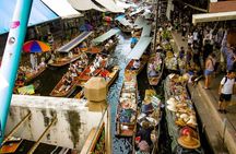 Maeklong Railway, Sugar Palm Factory & Floating Market 