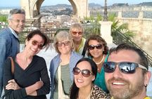 Cagliari city tour and flamingo park by minivan and on foot