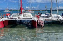 Bamboo Rafting and Catamaran Boat Cruise in Montego Bay