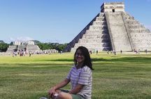 Full-day Chichen Itza journey, with guides + cenote + buffet