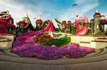 Dubai Miracle Garden Admission Ticket with Hotel Transfer 