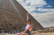 Private VIP Day Tour At Giza Pyramids & The GEM With BBQ Lunch.