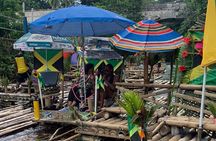 Montego Bay Bamboo River Rafting with Limestone Massage 