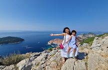 Dubrovnik private walking tour & Srđ mountain panorama 