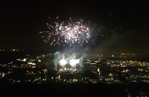 Private Helicopter 77 Miles Fireworks Tour over all Theme Parks