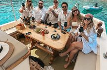 6 Hour Private Cruise in Mykonos with Food and Drinks