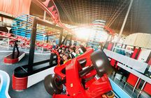From Dubai: Sheikh Zayed Mosque and Ferrari World Entry Ticket