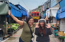 Private Tour to Railway Market Floating Market and Ayutthaya