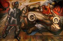 Walking Tour - Impressive murals in Historical Center of Mexico City