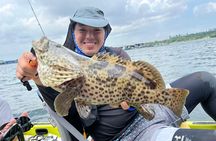 Kayak Fishing Tour in Singapore, Pasir Ris and Pulau Ubin Kelongs